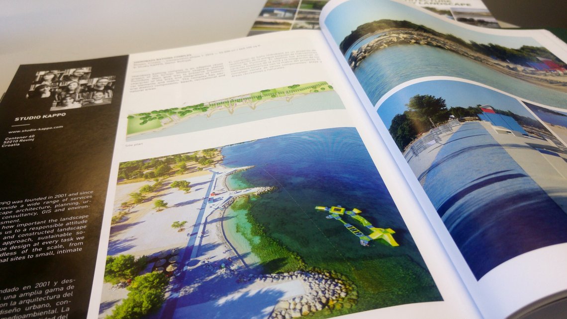 Our projects published at “Architecture today LANDSCAPE” book